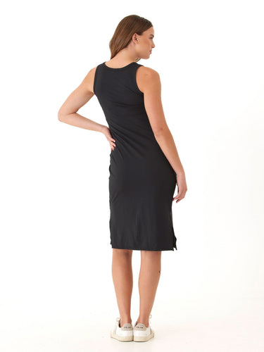 Harriett Luxe Jersey Tank Midi Dress Womens Dresses Threads 4 Thought