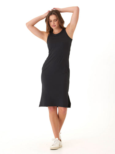 Harriett Luxe Jersey Tank Midi Dress Womens Dresses Threads 4 Thought