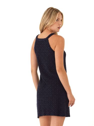 Scarlett Jacquard Terry Swing Dress Womens Dresses Threads 4 Thought