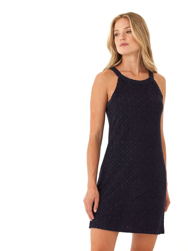 Scarlett Jacquard Terry Swing Dress Womens Dresses Threads 4 Thought