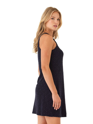 Scarlett Jacquard Terry Swing Dress Womens Dresses Threads 4 Thought