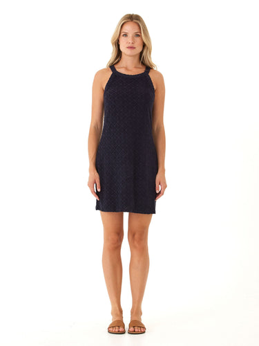 Scarlett Jacquard Terry Swing Dress Womens Dresses Threads 4 Thought