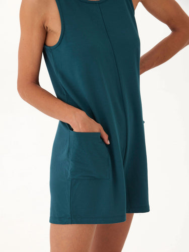 Ingrid Modal Terry Romper Womens Rompers Threads 4 Thought