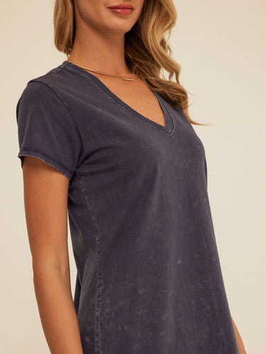 Ethel Mineral Wash Eco Jersey Midi Dress Threads 4 Thought