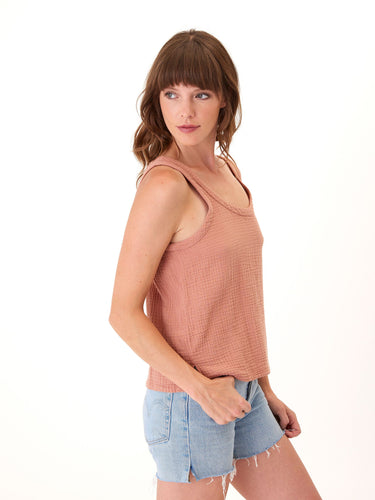 Syrena Gauze Tank Womens Tops Tanks Threads 4 Thought