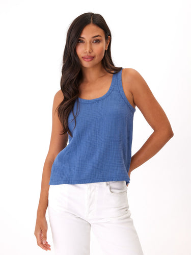 Syrena Gauze Tank Womens Tops Tanks Threads 4 Thought
