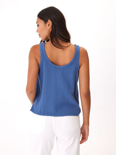 Syrena Gauze Tank Womens Tops Tanks Threads 4 Thought