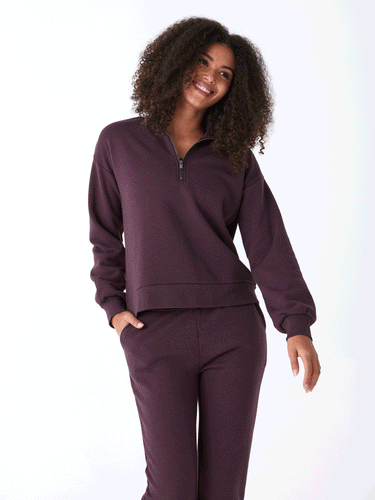 Constance Triblend 1/2-Zip Pullover Threads 4 Thought