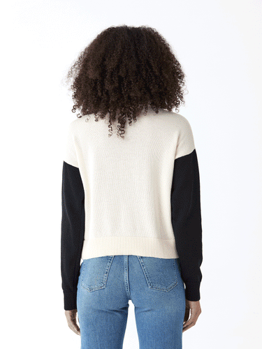 Avery Colorblock Turtleneck Sweater Threads 4 Thought