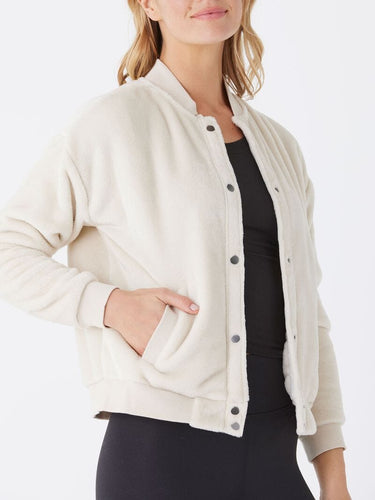 Lynette Sherpa Bomber Jacket Threads 4 Thought