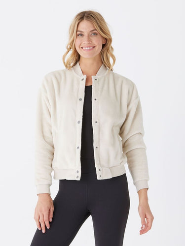 Lynette Sherpa Bomber Jacket Threads 4 Thought
