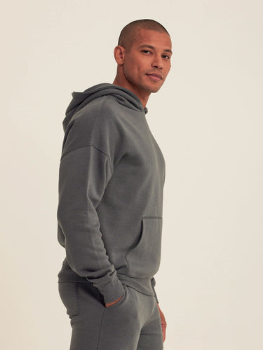 Marcel Triblend Fleece Oversized Hoodie Mens Outerwear Sweatshirt Threads 4 Thought