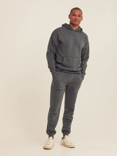 Marcel Triblend Fleece Oversized Hoodie Mens Outerwear Sweatshirt Threads 4 Thought