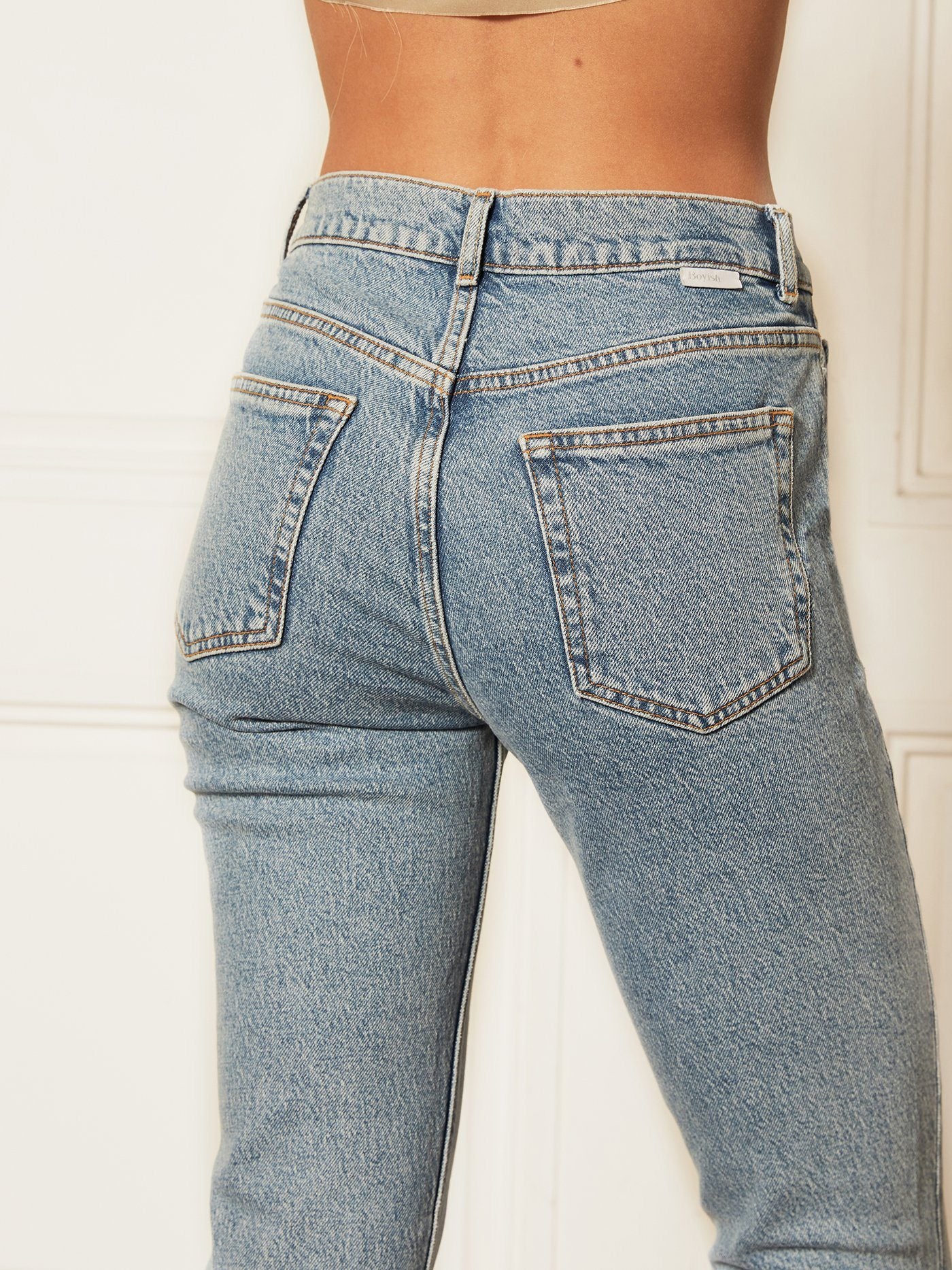 The Billy High-Rise Skinny Jean Womens Bottoms Pants Boyish