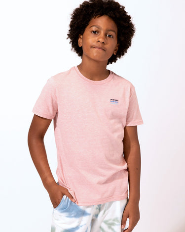 Wave Embroidered Triblend Tee Boys Tops Tshirt Threads 4 Thought 