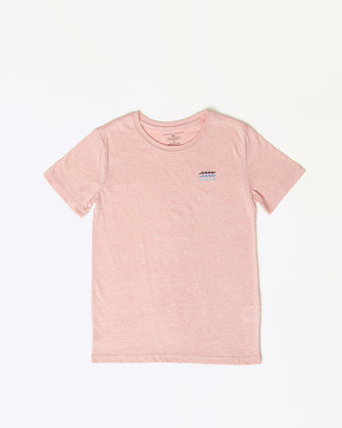 Wave Embroidered Triblend Tee Boys Tops Threads 4 Thought