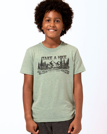 Boy's Take A Hike Graphic Tee Boys Tops Tshirt Threads 4 Thought 