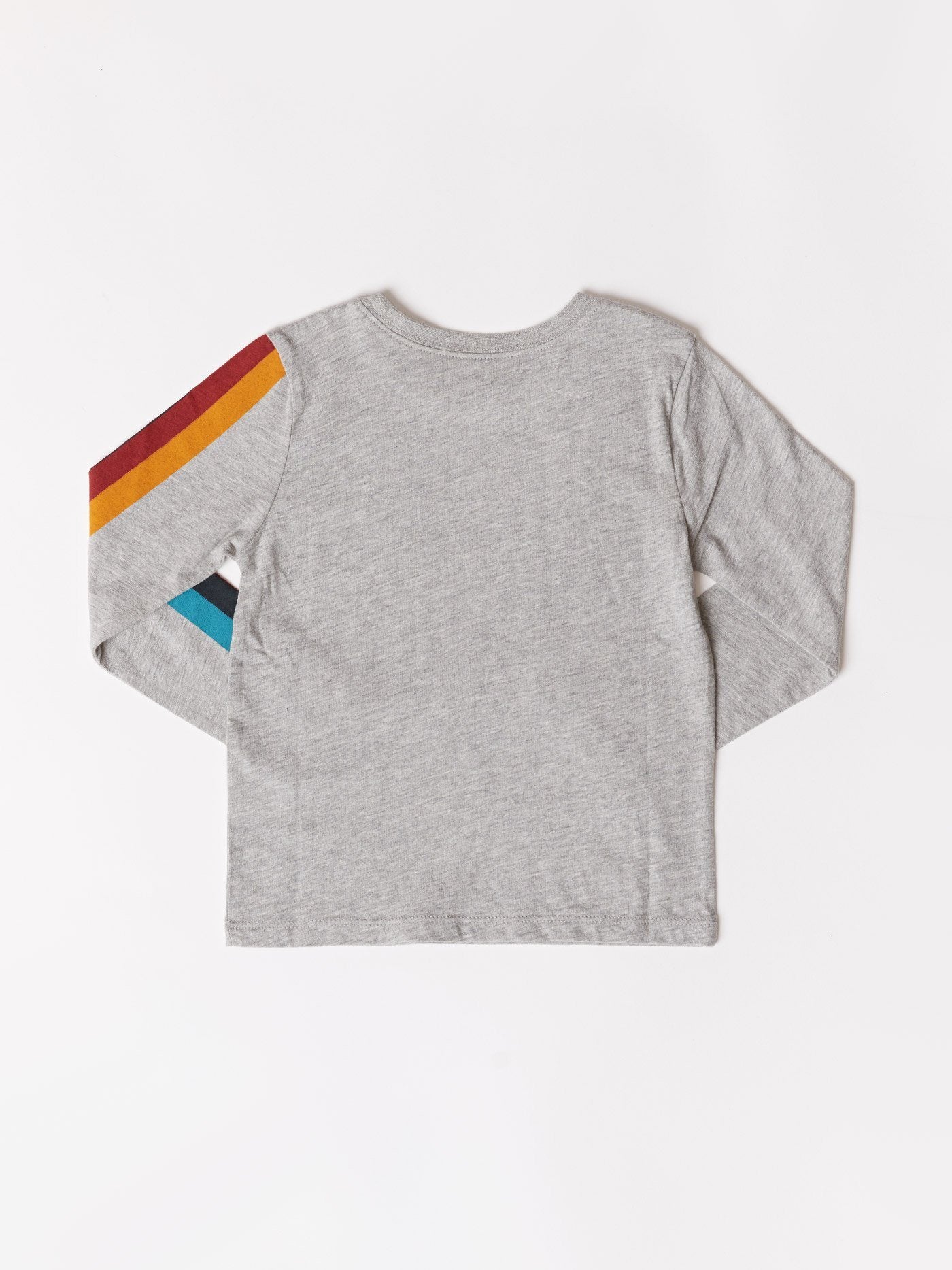 Toddler Stripe Graphic Ls Tee Boys Tops Theo+Leigh 