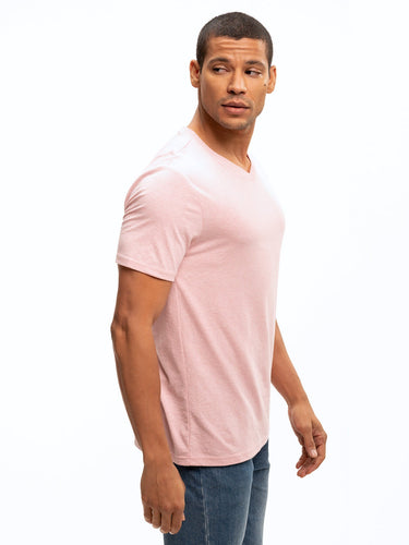 Triblend Short Sleeve V Neck Tee Mens Tops Tshirt Short Threads 4 Thought