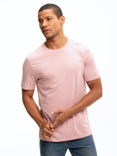 Triblend Crew Neck Tee Mens Tops Tshirt Short Threads 4 Thought