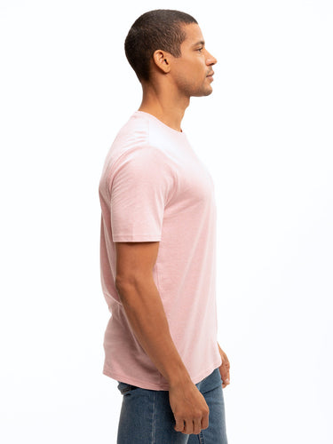 Triblend Crew Neck Tee Mens Tops Tshirt Short Threads 4 Thought