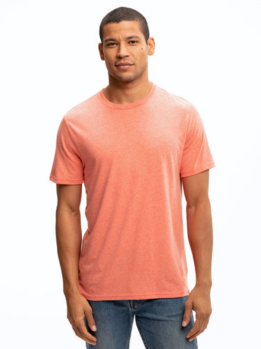 Triblend Crew Neck Tee Mens Tops Tshirt Short Threads 4 Thought