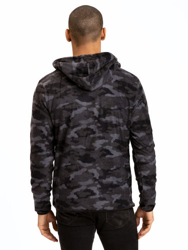 Breton Camo Half-Zip Hoodie Mens Outerwear Sweatshirt Threads 4 Thought