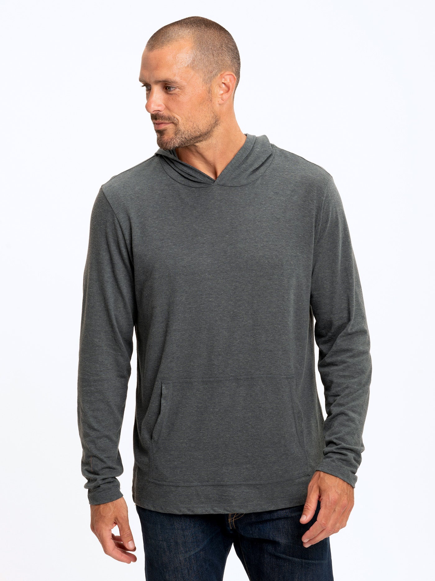 Threads 4 Thought Pullover Hoodie in Gunmetal at Nordstrom, Size XX-Large
