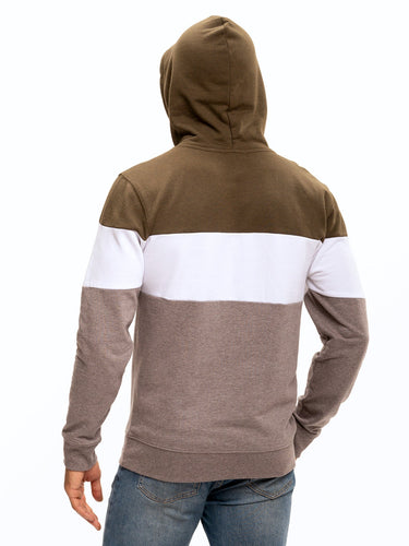 Romero Colorblock Pullover Hoodie Mens Outerwear Sweatshirt Threads 4 Thought