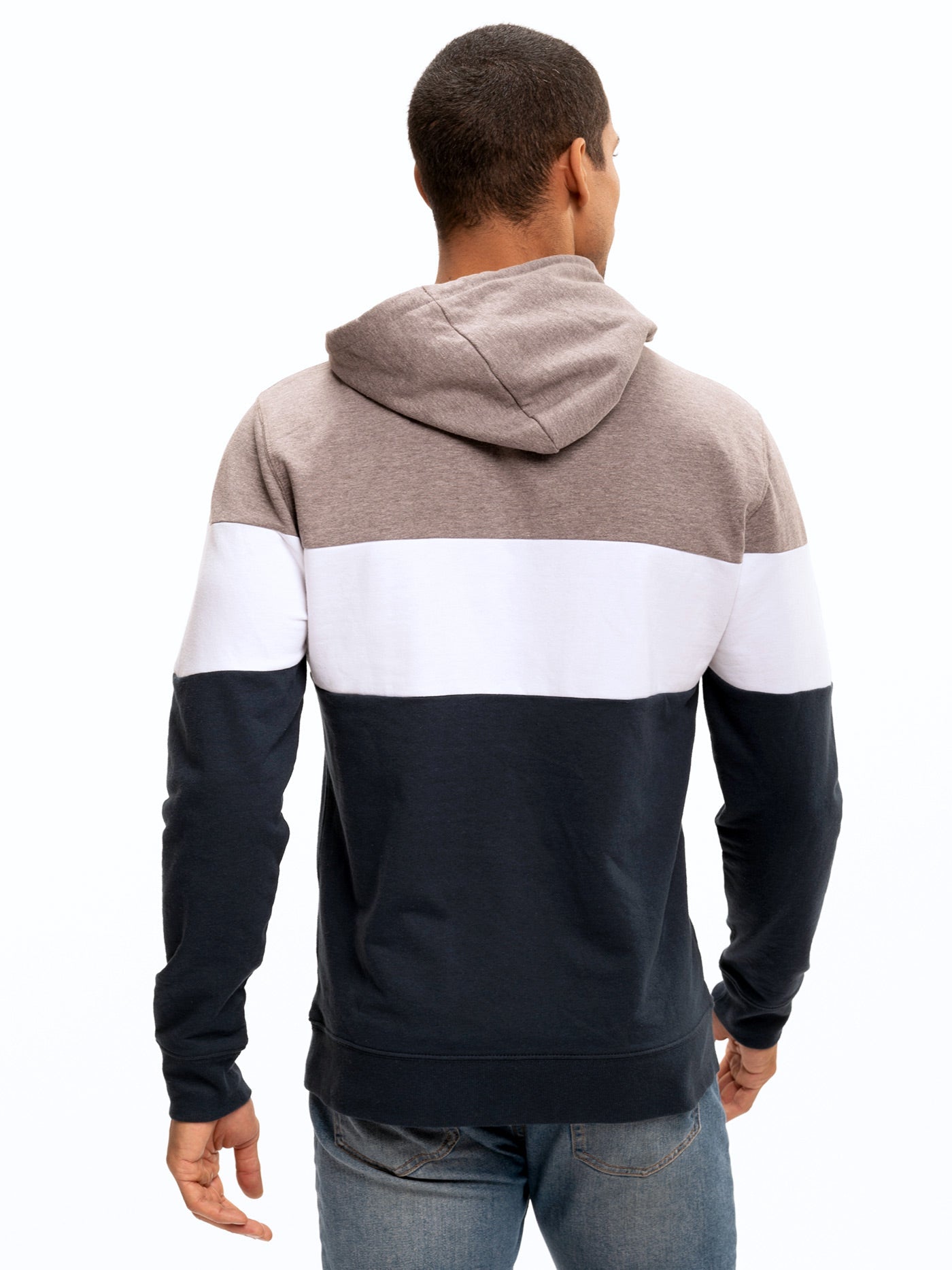 Romero Colorblock Pullover Hoodie Mens Outerwear Sweatshirt Threads 4 Thought 