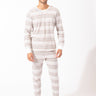 Men's Winter Fair Isle Stripe PJ Set Mens Pajamas Threads 4 Thought 