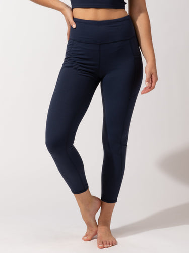 Astrid Pocket High Rise 7/8 Legging Womens Bottoms Leggings Threads 4 Thought