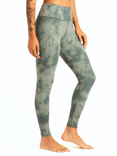 Monica Ripple Tie Dye Print Legging Womens Bottoms Leggings Threads 4 Thought