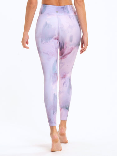 Jackie Abstract Watercolor Hi-Rise 7/8 Legging Womens Bottoms Leggings Threads 4 Thought