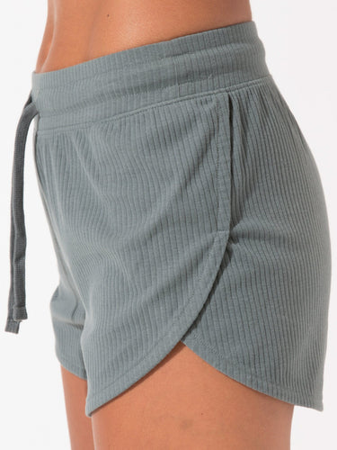 Mariana Dolphin Hem Rib Short Womens Bottoms Shorts Threads 4 Thought