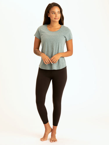 Moiraine Back Cut Out Tee Womens Tops Short Threads 4 Thought