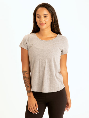 Moiraine Back Cut Out Tee Womens Tops Short Threads 4 Thought