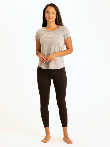 Moiraine Back Cut Out Tee Womens Tops Short Threads 4 Thought