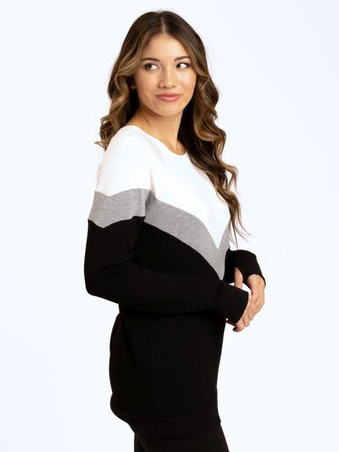 Chevron Colorblock Tunic Threads 4 Thought