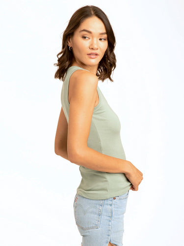 Amazonia Feather Rib Tank Womens Tops Tanks Threads 4 Thought
