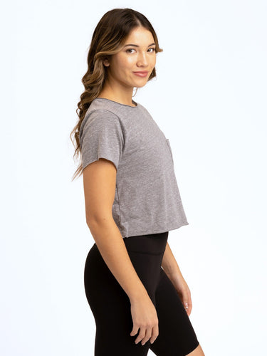 Maggie Triblend Tee Womens Tops Short Threads 4 Thought