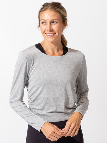 Amabella Ruched Top Womens Tops Threads 4 Thought