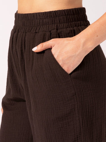 Ivanna Gauze Wide Leg Pant Womens Bottoms Pants Threads 4 Thought