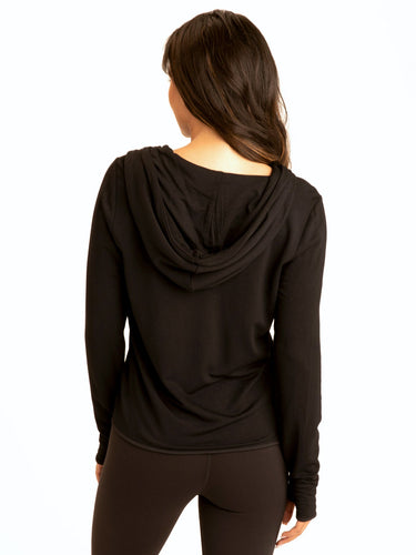 Sybil FeatherLoop Athleisure Jacket Womens Outerwear Sweatshirt Threads 4 Thought