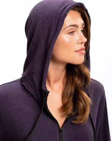 Sybil FeatherLoop Athleisure Jacket Womens Outerwear Sweatshirt Threads 4 Thought