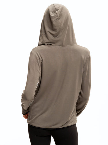 Sybil FeatherLoop Athleisure Jacket Womens Outerwear Sweatshirt Threads 4 Thought