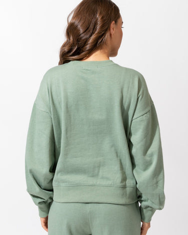 Samira Crop Sweatshirt Womens Outerwear Sweatshirt Threads 4 Thought 