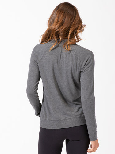 Ruka Feather Fleece 1/4 Zip Pullover Womens Tops Threads 4 Thought