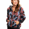 Hallie Reversible Sherpa Jacket Womens Outerwear Sweatshirt Threads 4 Thought 