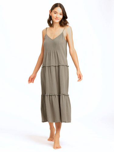 Gina Ruffle Tiered Dress Womens Dresses Threads 4 Thought
